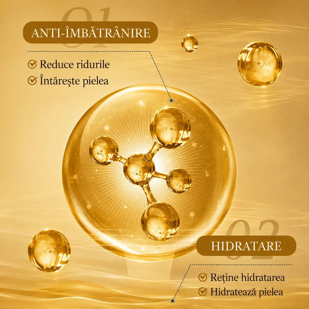 Cremă de Față Anti-Rid cu Collagen – Anti-Îmbătrânire și Refacerea Pielii