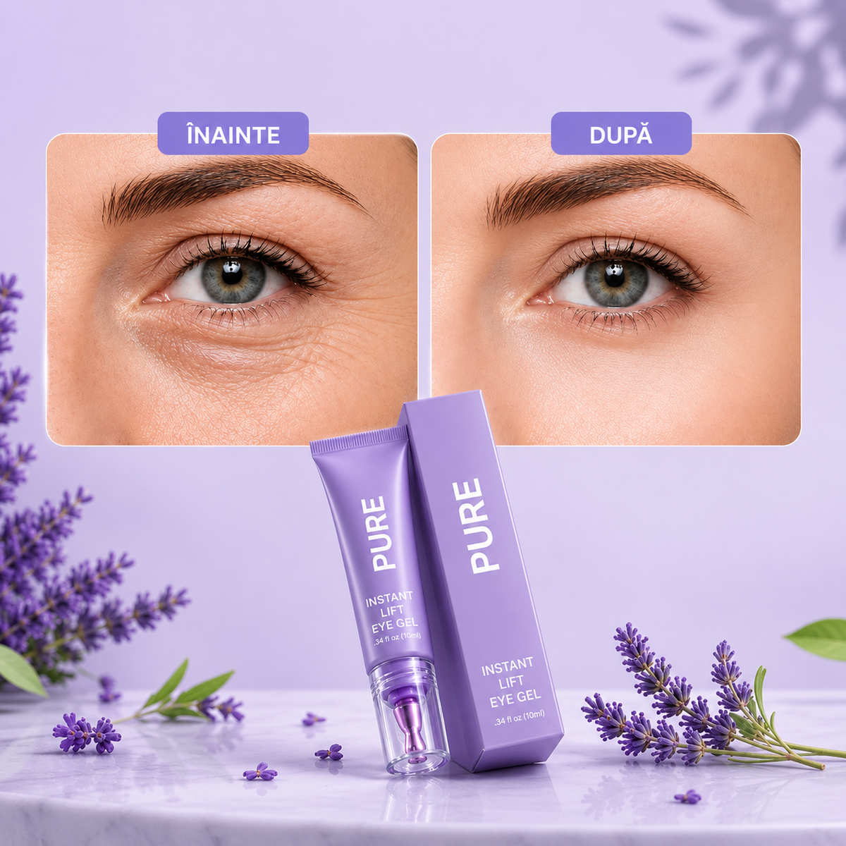 Gel magic pentru Pungile de Sub Ochi și Riduri – Efect Vizibil în Doar 5 Minute
